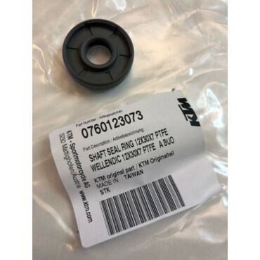 Сальник помпы 12x30x7 KTM Husaberg Husqvarna OEM 0760123073 - миниатюра 1