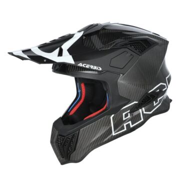 Acerbis Шлем Airstrike C 22 06 Black White - миниатюра 10