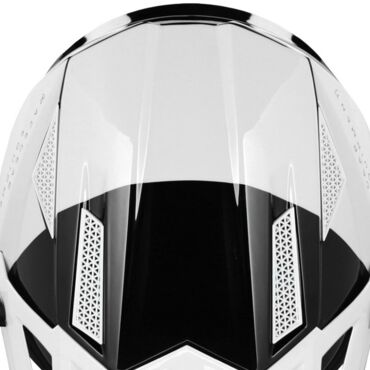 Acerbis Шлем T711 White Black - миниатюра 7