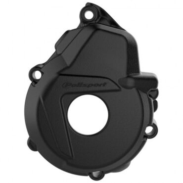 Защита крышки генератора Polisport XC F 250 350 (17- >) (черн.) - миниатюра 1