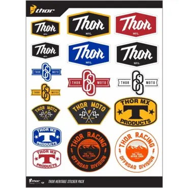 Наклейки для мотоцикла Heritage Sticker Sheet Multi - миниатюра 1