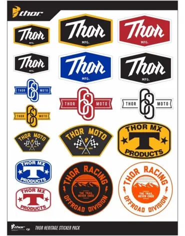 Наклейки для мотоцикла Heritage Sticker Sheet Multi