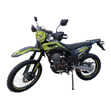 Мотоцикл эндуро Regulmoto Sport 003 PRO 300 (4 клапана, 6 передач, баланс. вал) ПТС Черный желтый - миниатюра 1