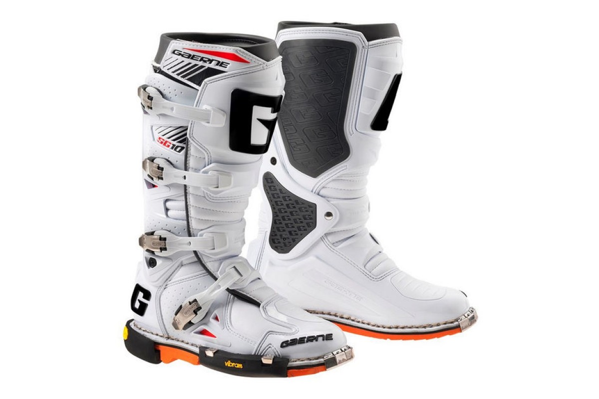КРОССОВЫЕ МОТОБОТЫ Gaerne SG 10 Supermotard White 2191 004 - фото 1