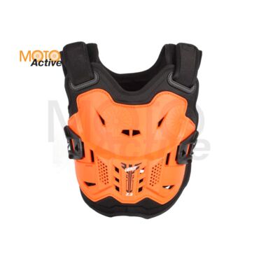 Защита панцирь детский Leatt Chest Protector 2.5 Kids (Orange Black, OS, 2024 (5016100600)) - миниатюра 3