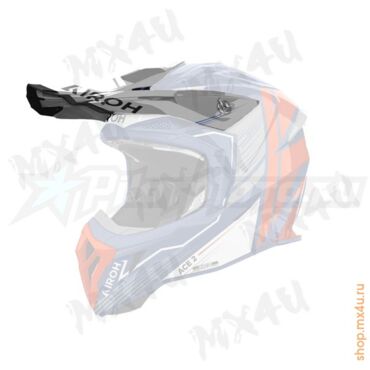 Козырек для шлема Airoh Aviator Ace 2 Engine Cerulean Gloss (7190) - миниатюра 1
