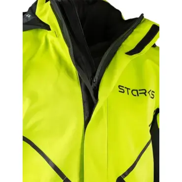 Мотокуртка дождевик Dry Rain HT салатовая - миниатюра 4