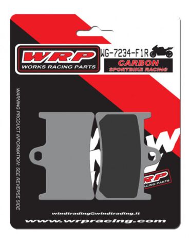 Тормозные колодки WRP WG 7234 F1R (LMP234 CRR / FDB605 / FA168 / FA252)