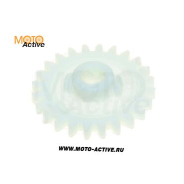 Шестерня привода масляного насоса пластик двиг.154FMH 125cc - миниатюра 1