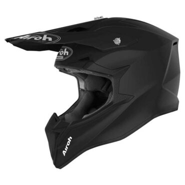 Шлем кроссовый Airoh WRAAP black matt - миниатюра 1