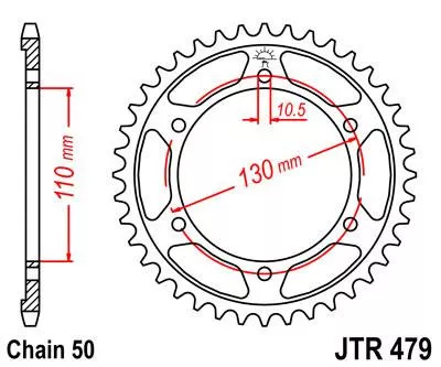 Звезда ведомая JTR479 - фото 1