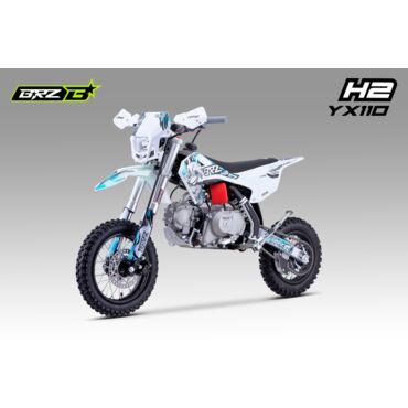 Питбайк BRZ H2 YX110 12 10 (полуавтомат, электростартер) - миниатюра 5