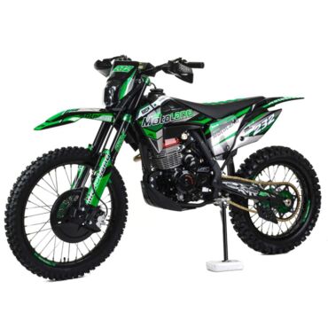 Кроссовый мотоцикл Motoland XT300 HS (PR5 4V) Зеленый 21 18 - миниатюра 1