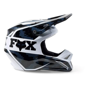 FOX Мотошлем V1 Nuklr Helmet Black - миниатюра 5