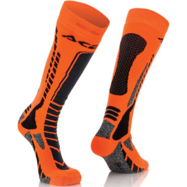 Acerbis Носки высокие MX PRO Black Orange - миниатюра 3