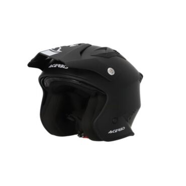 Acerbis Шлем Jet Aria 22 06 Black 2 - миниатюра 4