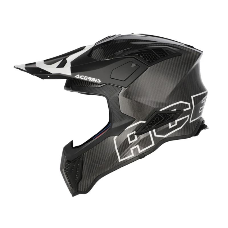 Acerbis Шлем Airstrike C 22 06 Black White - фото 11