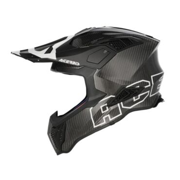 Acerbis Шлем Airstrike C 22 06 Black White - миниатюра 11