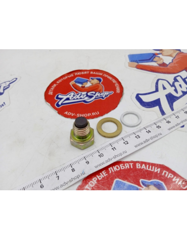 LS магнитный болт сливной M12 x 1,50 XR250 XR400 XL1000 CRF1000 CRF1100