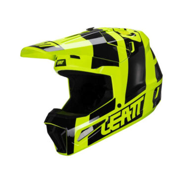 Leatt Шлем кроссовый Moto 3.5 Helmet Kit 2024 Citrus - миниатюра 7