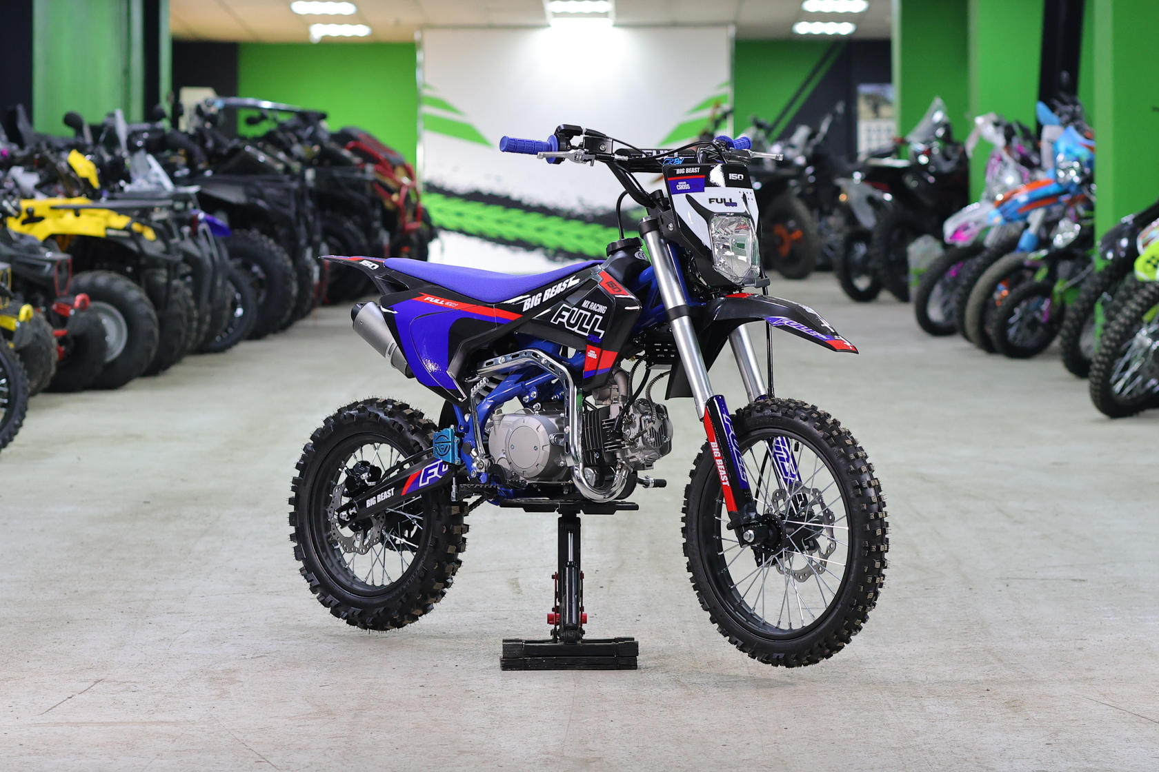 Питбайк FullCrew Big Beast 150cc 17\14 (механ., эл.стартер) MSD (BB) - фото 5