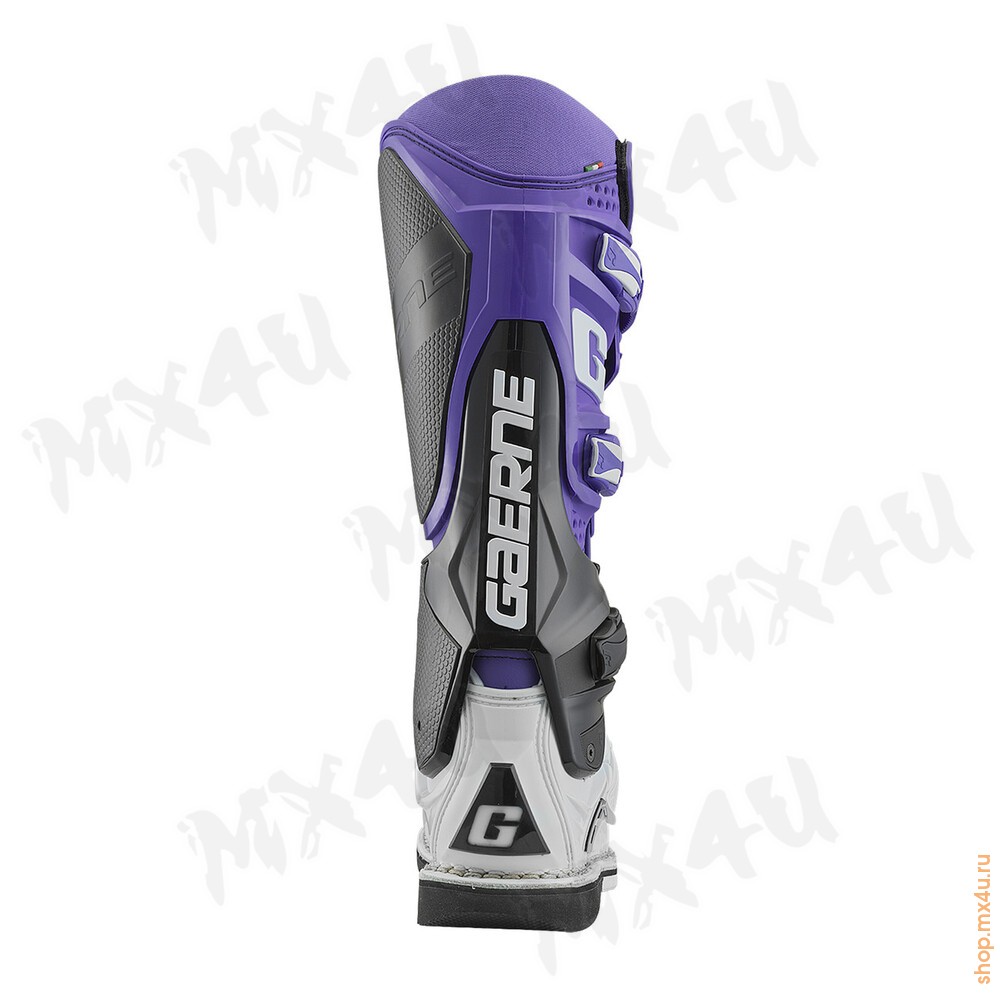 Мотоботы SG12 Purple Black White Limited Edition - фото 6