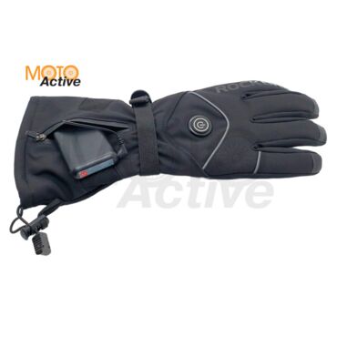 Перчатки зимние (с подогревом) Rockbros S278 Black - миниатюра 4