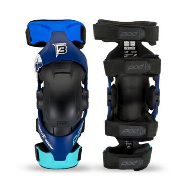 Наколенники POD K4 2.0 Danger Boy, blue (XS S, Взрослая ) - миниатюра 2