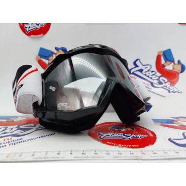 Progrip Atzaki 3201 102 ( очки ) маска черная с защитой от царапин с прозрачной линзой 3213 // PZ3201NE - миниатюра 3