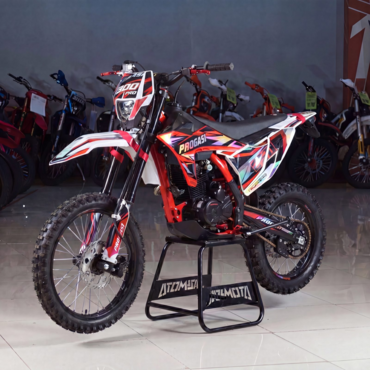 Мотоцикл эндуро PROGASI Super Max 300 PRO white red 21 18 - миниатюра 1