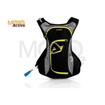 Рюкзак с гидропаком Acerbis ACQUA DRINK Black Yellow, (5 2 L) - миниатюра 3