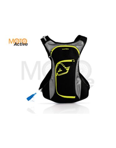 Рюкзак с гидропаком Acerbis ACQUA DRINK Black Yellow, (5 2 L)