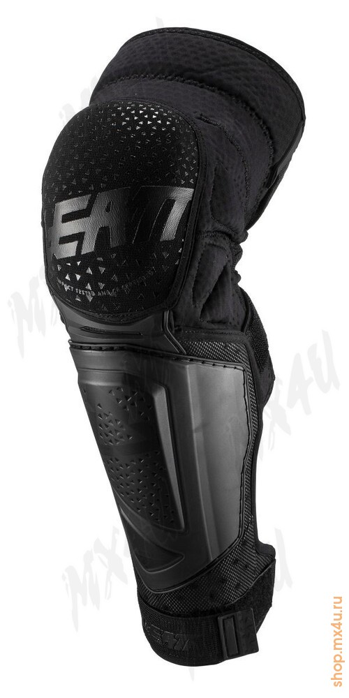 Наколенники 3DF Hybrid EXT Knee & Shin Guard Black - фото 2