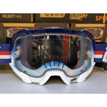 Очки Leatt Velocity 4.5 Royal Clear 83% - миниатюра 4