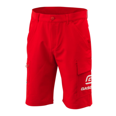 Шорты GASGAS Team Shorts, red (M, Взрослая  Повседневная) - миниатюра 1