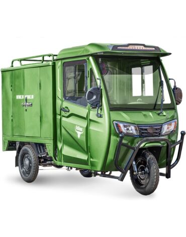 Грузовой электротрицикл Rutrike КАРГО Кабина Дуал обогрев 1500 60V1000W