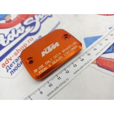 KTM Крышка тормозной машинки ( оранжевая ) 690 R Duke 12 21 / 1090 adv 17 19 ( 60613903000 ) - миниатюра 4