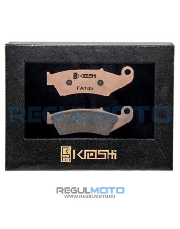 Колодки тормозные Kioshi Racing FA185  передние CRF450 с 2002г ,  WR250 450F  с 2001г ,  KX F 125 45 