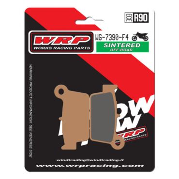 Тормозные колодки WRP WG 7390 F4 (LMP390 OR / FDB2162 / FA367) - миниатюра 1