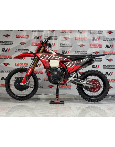 Мотоцикл кроссовый Ajerra SAGAI K10 CB300RL (4 клапана)  Red 21 18