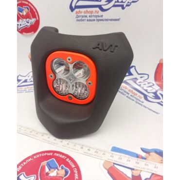 AVT extreme 2.0 LED фара KTM EXC / F 2014 2023 ( пластик / рамка оранжевая ) - миниатюра 1