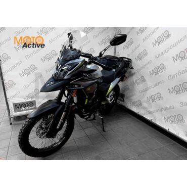Мотоцикл REGULMOTO ADV S 300  спицованные колеса Серый Черный - миниатюра 5