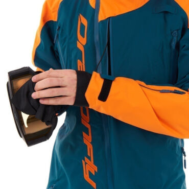 Dragonfly Комбинезон Gravity Premium MAN Dark Ocean - Orange 2024 - миниатюра 9