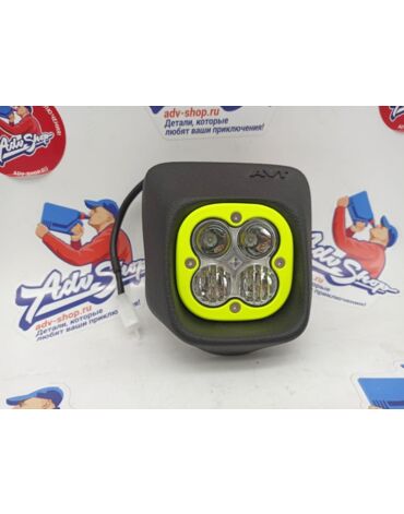AVT extreme 2.0 LED фара Husqvarna FE / TE 2017 2023 ( пластик / рамка неон )