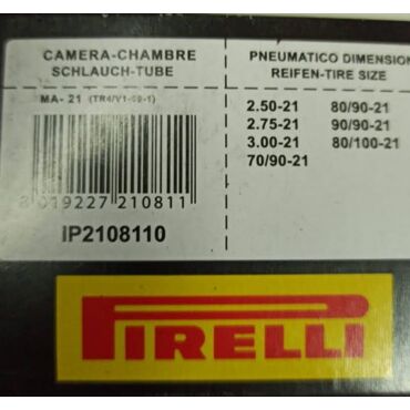 Pirelli  MA21  (V1 09 1) камера R21 // 2.50; 2.75; 3.00; 70 90; 80 100; 80 90; 90 90 (2108110) - миниатюра 2