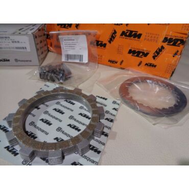 Комплект дисков сцепления с пружинами KTM 65SX 09- / Husqvarna TC65 17- / GasGas MC65 21- - миниатюра 2