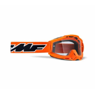 100% Очки FMF Powerbomb Rocket Orange Clear Lens - миниатюра 1