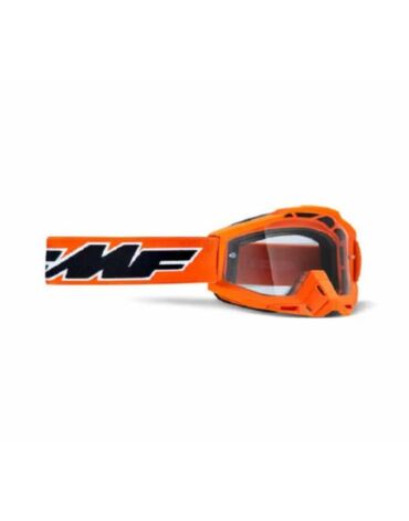 100% Очки FMF Powerbomb Rocket Orange Clear Lens