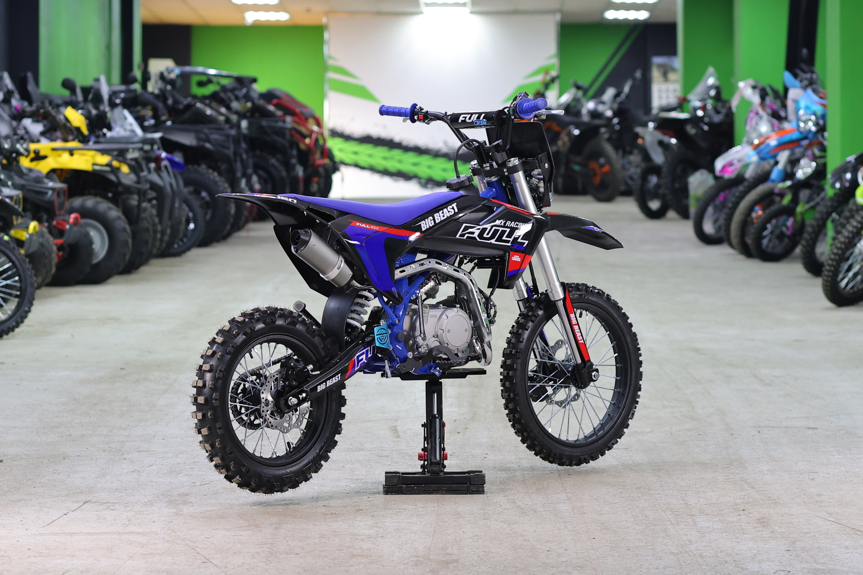 Питбайк FullCrew Big Beast 150cc 17\14 (механ., эл.стартер) MSD (BB) - фото 6