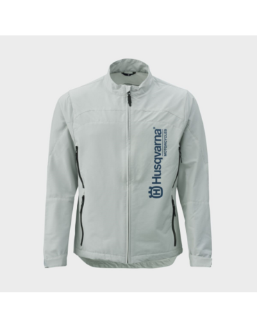 Куртка ветрозащитная Husqvarna RAILED JACKET, grey (M, Взрослая  Повседневная)